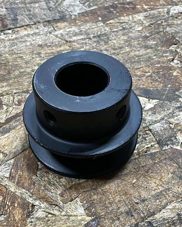 extractomat, matwasher, 2 inch diameter pulley, black, interior pulley