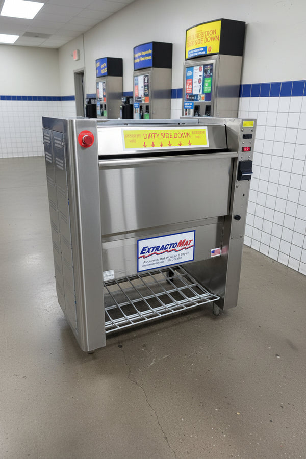 Extractomat Self Serve with digital display and  bill acceptor 