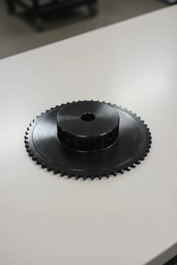 extractomat, matwasher, chain gear, sprocket, 50 tooth, 35 pitch, black