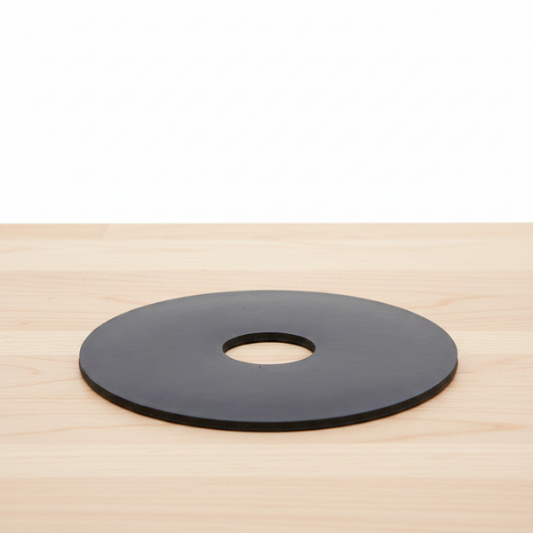extractomat, mat washer, splash guard for sponge roller, black, 3mm rubber
